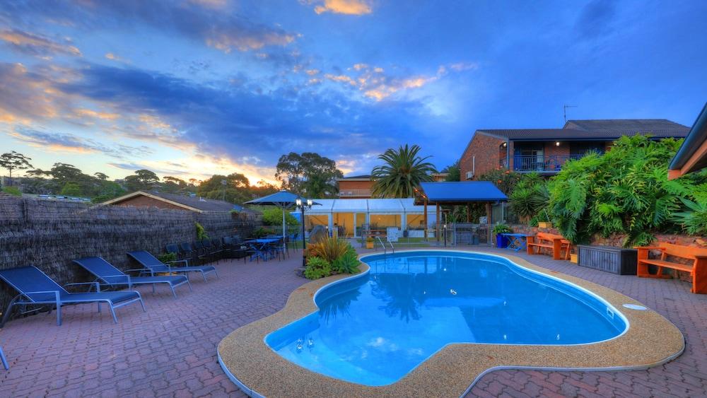 Pelican Motor Inn Merimbula Exteriör bild